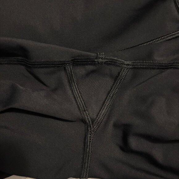 Lululemon Fast and Free Crop 19" Black Nulux Tights Leggings 5 Pockets Women 4 - Picture 11 of 16
